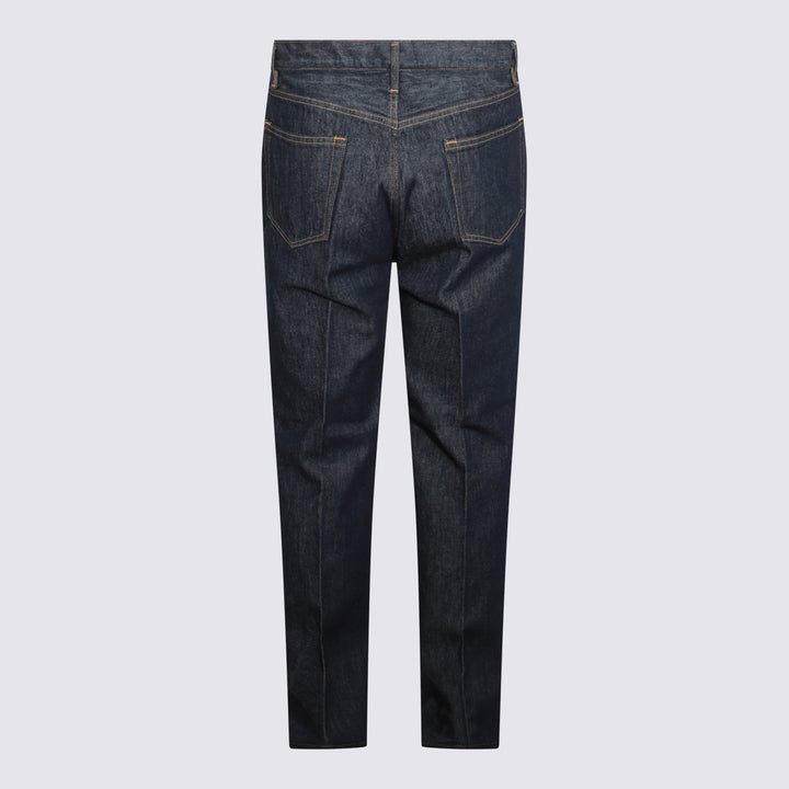 Auralee Jeans - Blue and green | 9953e17bdf0343093f0de9803f2812e4a04211e8