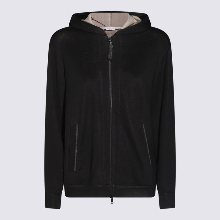 Brunello Cucinelli Sweaters - Blacks and greys | 39f432180c966357e41a9b25451a5271c6a4582e