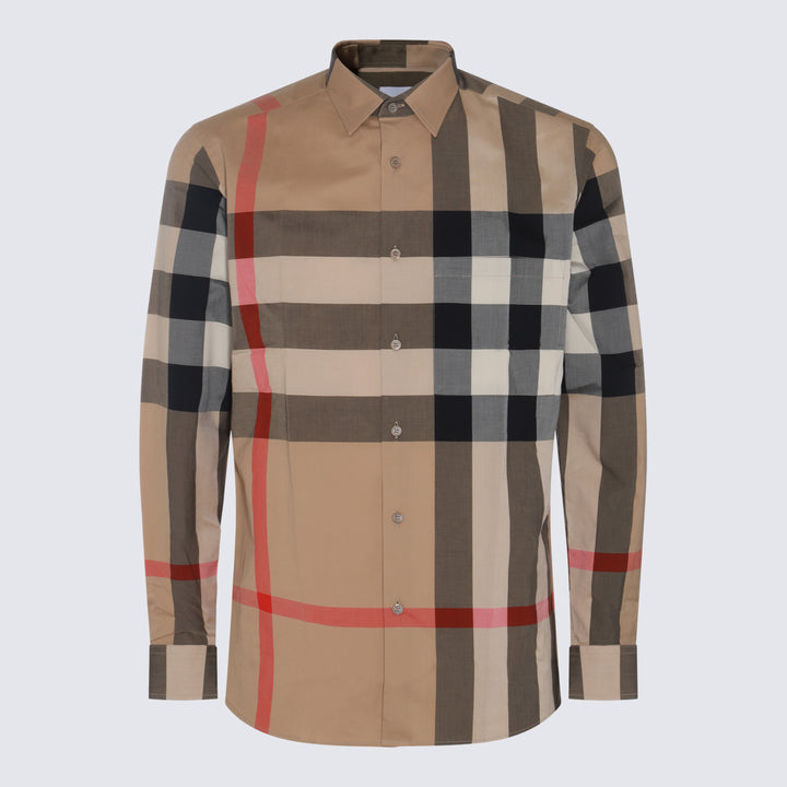 Burberry Shirts - Light and natural | e4c620f6f592dbfb47d61f74e60e1bcb1aee7706