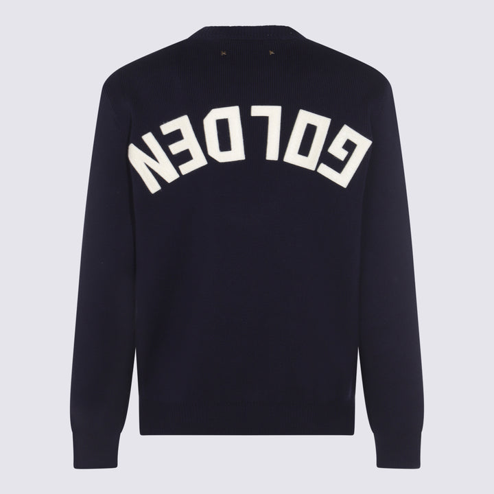 Golden Goose Sweaters - Blue and green | 60191b9732d6d67afe5cd4e400517c3e42016a27