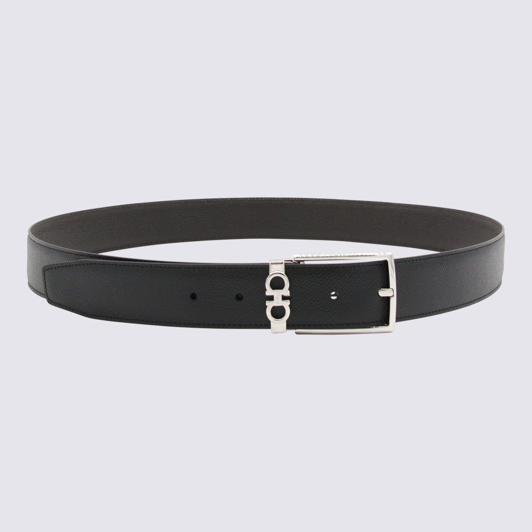 Ferragamo Belts - NERO/TESTA MORO | 92fe5b0ee757050a396bc1597815e4bd72a1b960