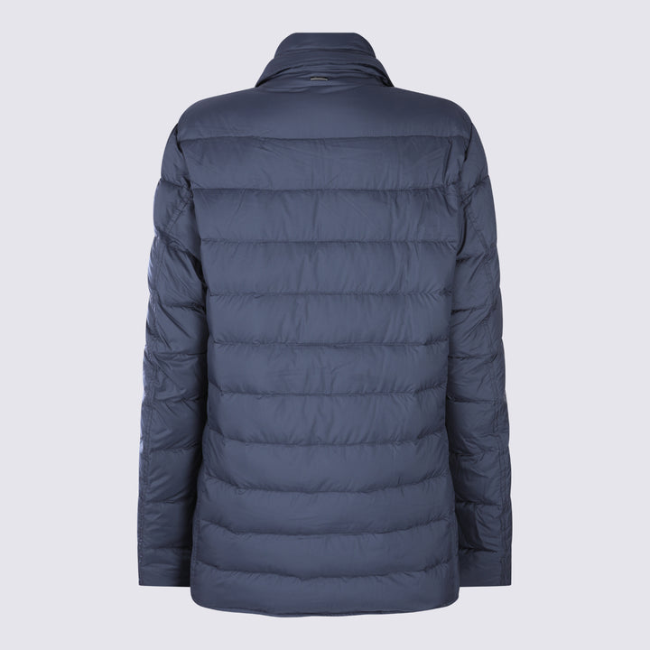 Herno Coats - Blue and green | 540e9bedbf9d846a807d25c6ad984fe848948a24