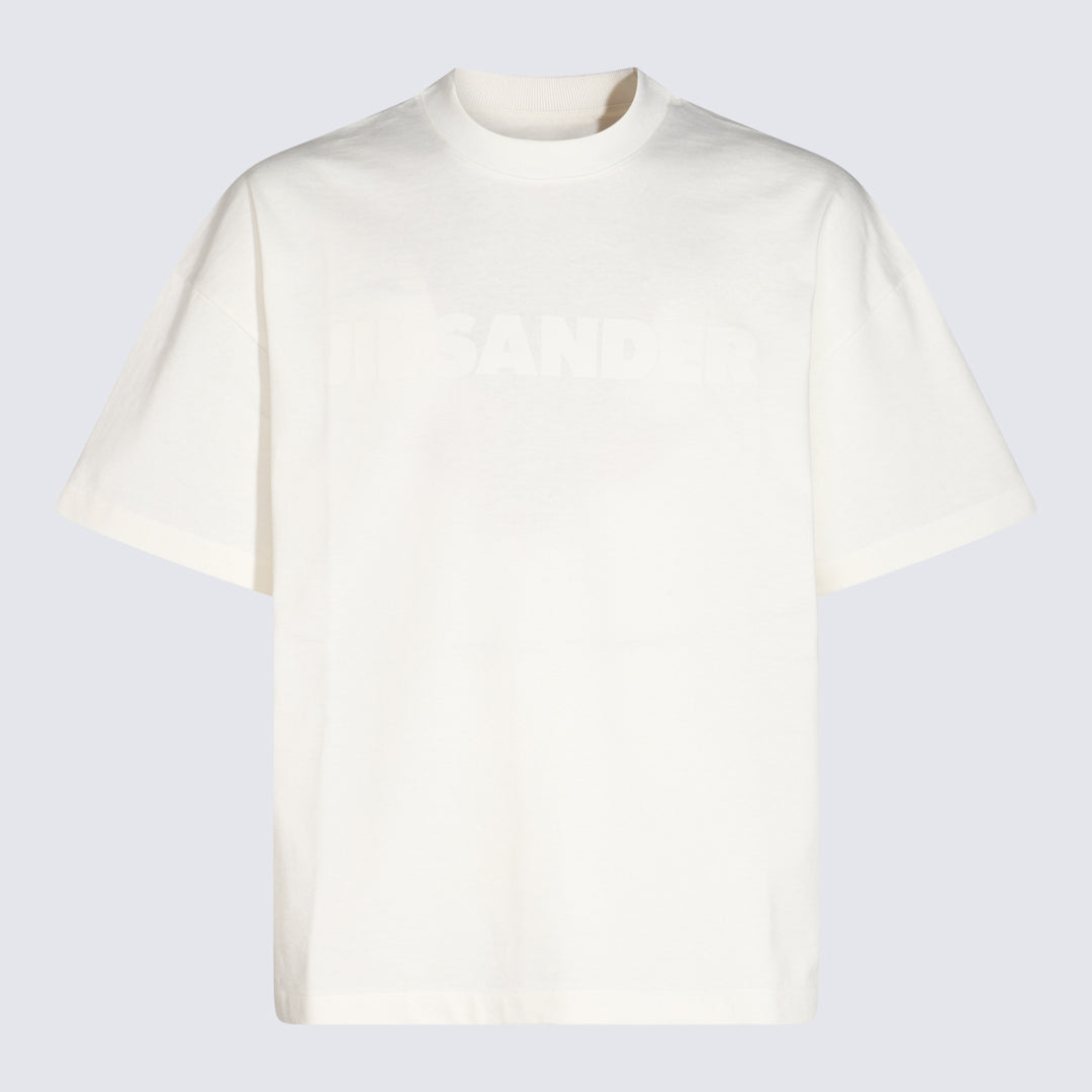 Jil Sander T-shirts and Polos - PORCELAIN | 23ec8166a8f1afb20467e5149f9077df0332ef2d