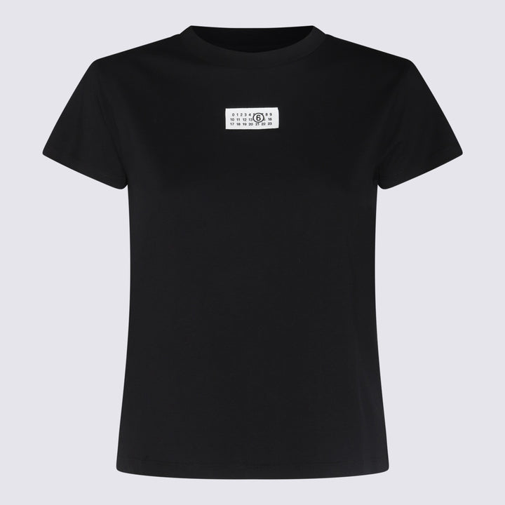 Mm6 Maison Margiela T-shirts and Polos - Blacks and greys | 9f4b0a2d4c718b3843ee4b2e76cddee1508cfdcd