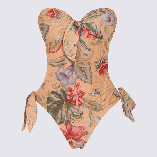 Sea Clothing Tan Multi Floral