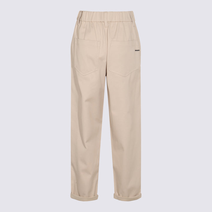 Brunello Cucinelli Trousers - Light and natural | 7a05613f14167d3fdfaf504ad4b0022f5789cdab