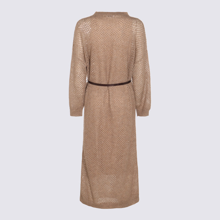 Brunello Cucinelli Dresses - Marrone | f8665367d257f2d04c525796507280e86576da7c