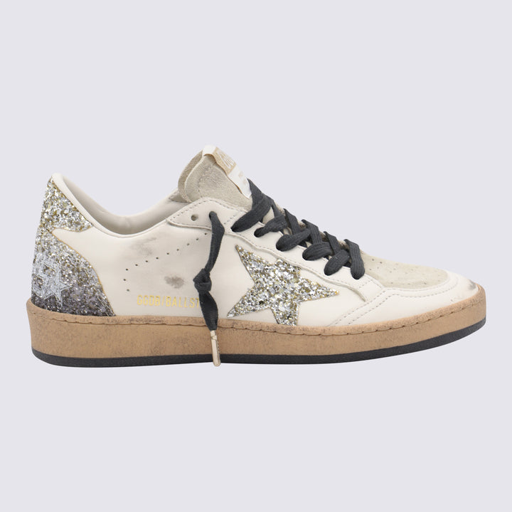 Golden Goose Sneakers - WHITE/SEEDPEARL/PLATINUM/BLACK | 98f0f4d418ea6c5bb9f5c18f1702195ffe5a4aed