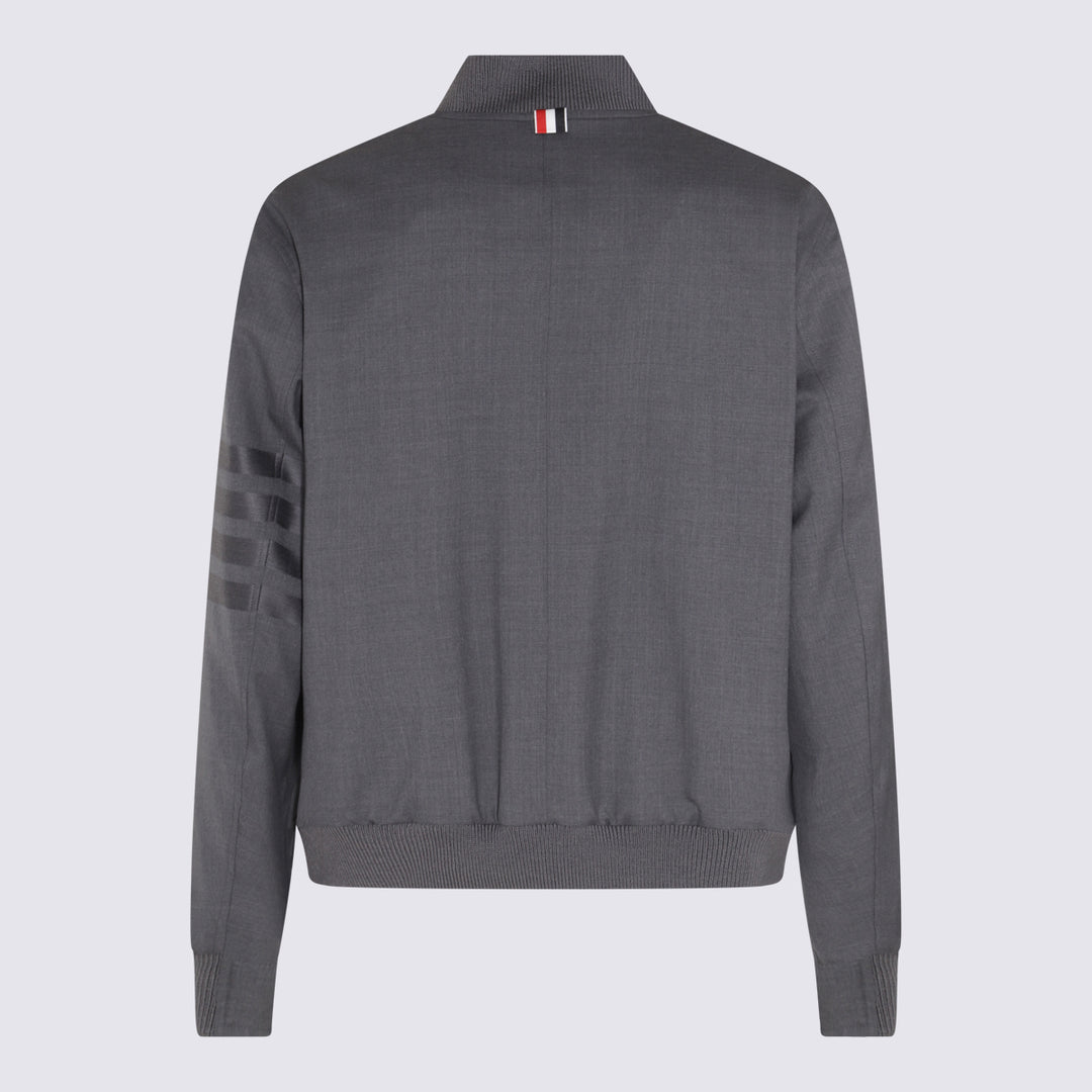 Thom Browne Sweaters - Blacks and greys | 84680da161c20eb4d17d9c381c09cba3b30d5a9a