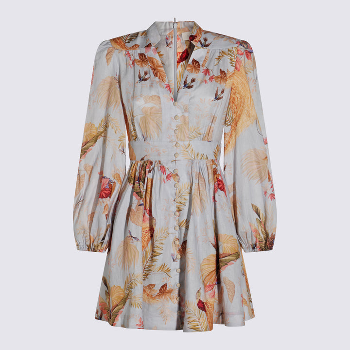 Zimmermann Dresses - LIGHT BLUE PALM FLORAL | 65f930e95a7415a4cfefdce7a8559dc54fb18944