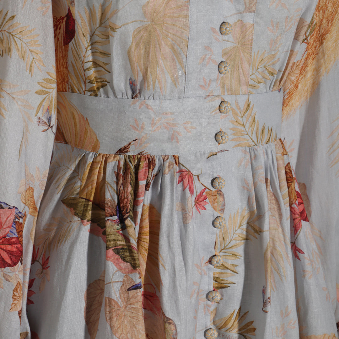 Zimmermann Dresses - LIGHT BLUE PALM FLORAL | a9b4c97fb9a9195feda3c1062fab5322afe166dc