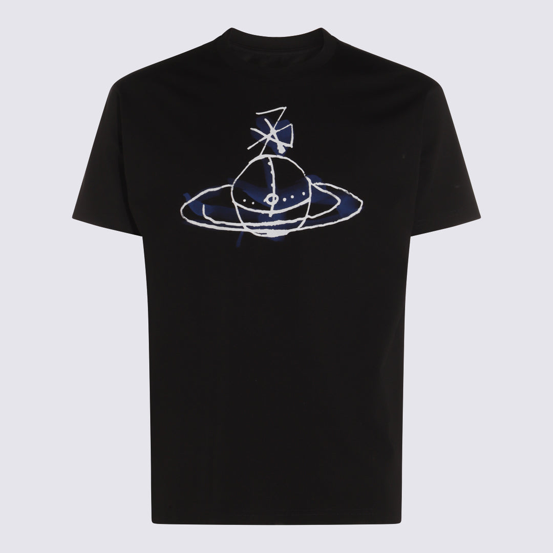 Vivienne Westwood T-shirts and Polos - Blacks and greys | 72349aa4af5d251307fdcb6ea05f5c92dd3e192e