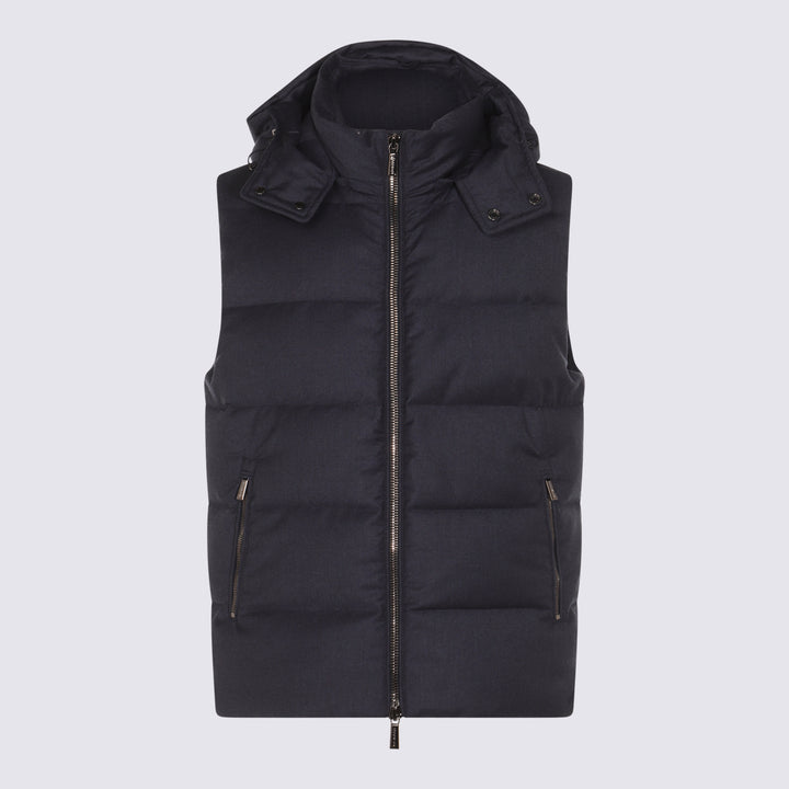 Moorer Coats - Blue and green | aeada60384c449ae8cc76bfa2ee52cd9a7ad609d