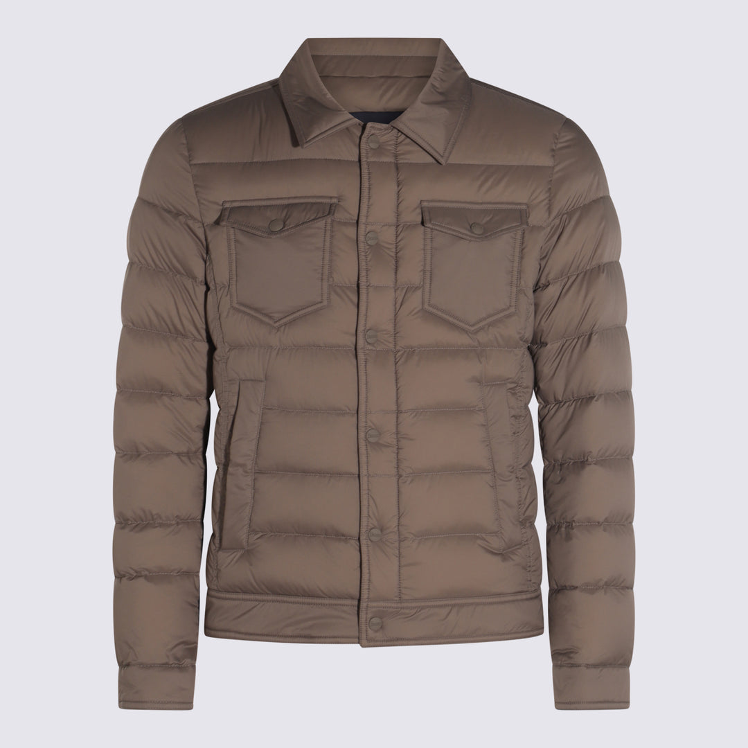 Herno Coats - Marrone | 03e9e3269a49c363dff8ff93fb6b4a8d73e3c601