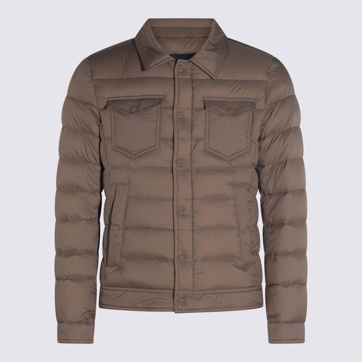 Herno Coats - Marrone | 03e9e3269a49c363dff8ff93fb6b4a8d73e3c601