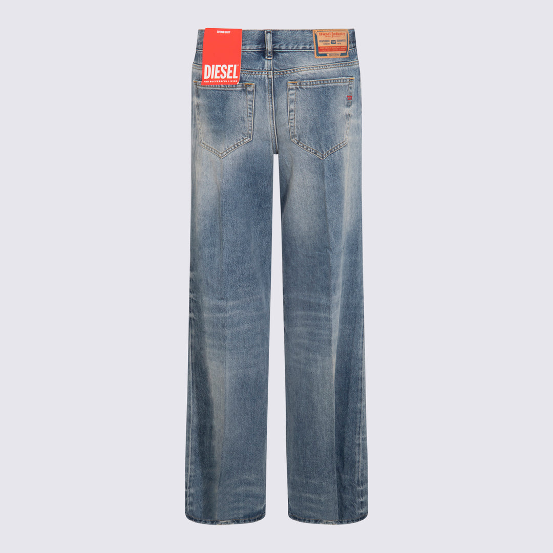 Diesel Jeans - Blue and green | 9d394c577ea910d6cd0d13b97f2f19ce1f5fb81b