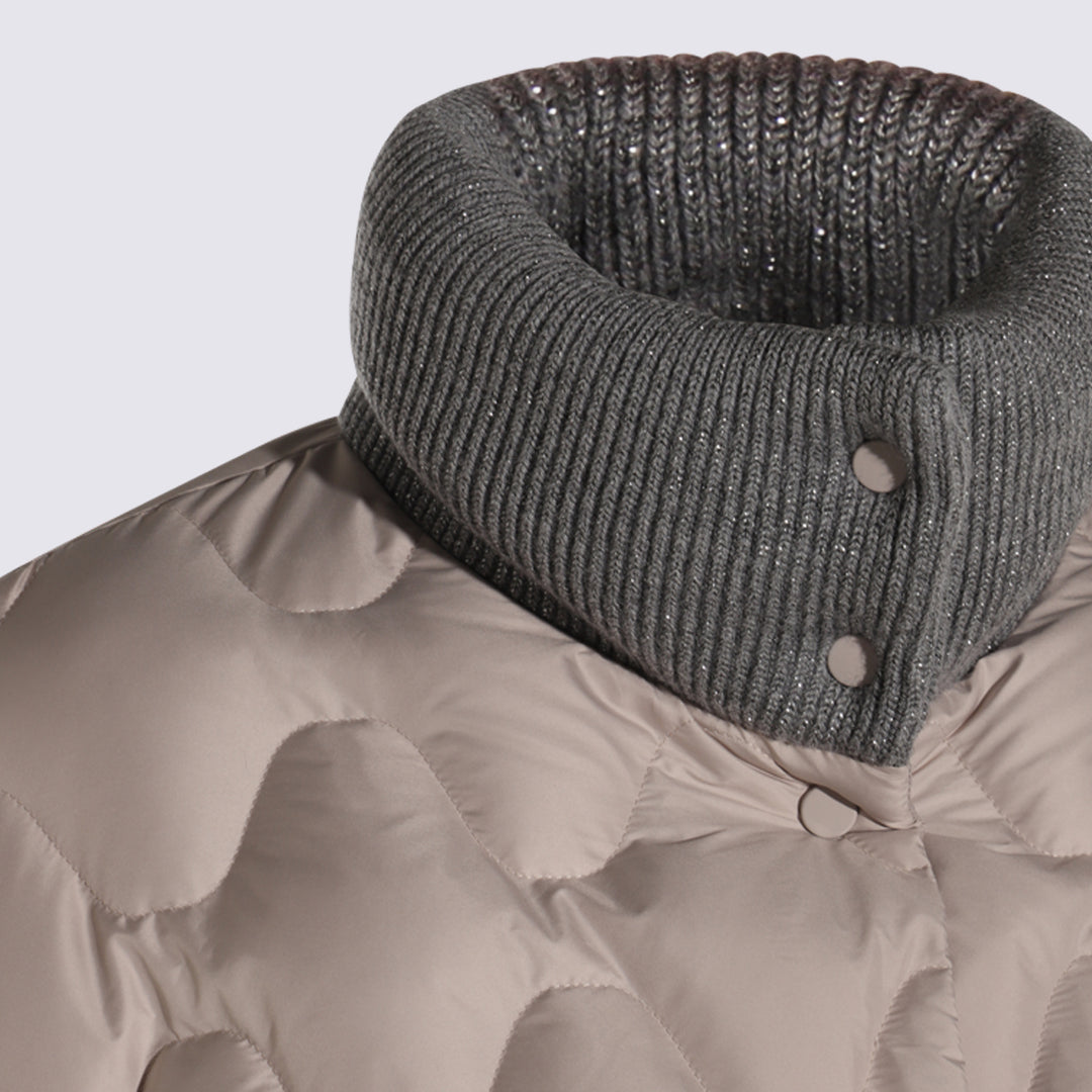 Fabiana Filippi Coats - Metallici e grigi | a98feeddc201653b2cbfb56bd09571b6b215d3ec