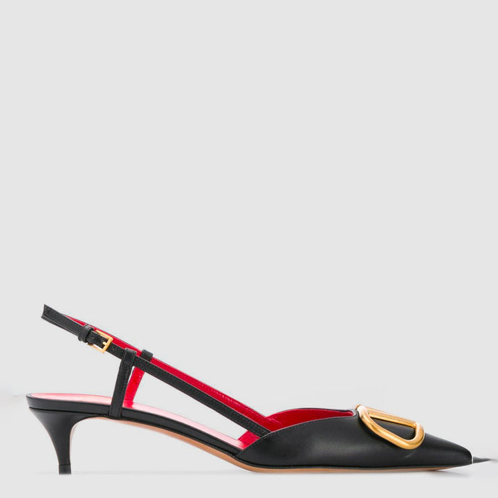 Valentino Garavani With Heel - Blacks and greys | 623b564563599e65f01deb057e97810cc7daa5bc