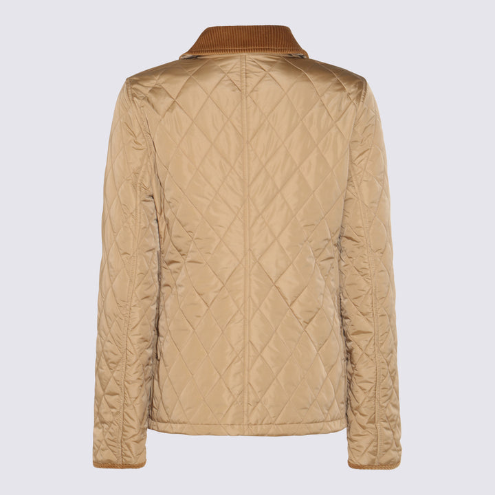 Burberry Coats - BLACK/SAND IP CHECK | 59d74c0b782a5ca25be58ad072b5b83a3f206918