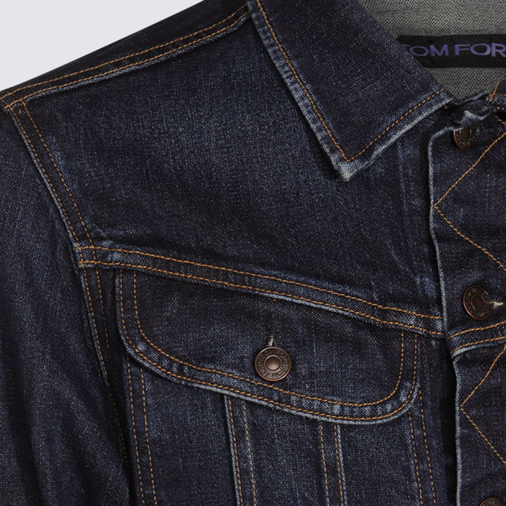 Tom Ford Jackets - DEEP INDIGO | 6b613a03d6d34fc8f8766dc539c02886c579de4e