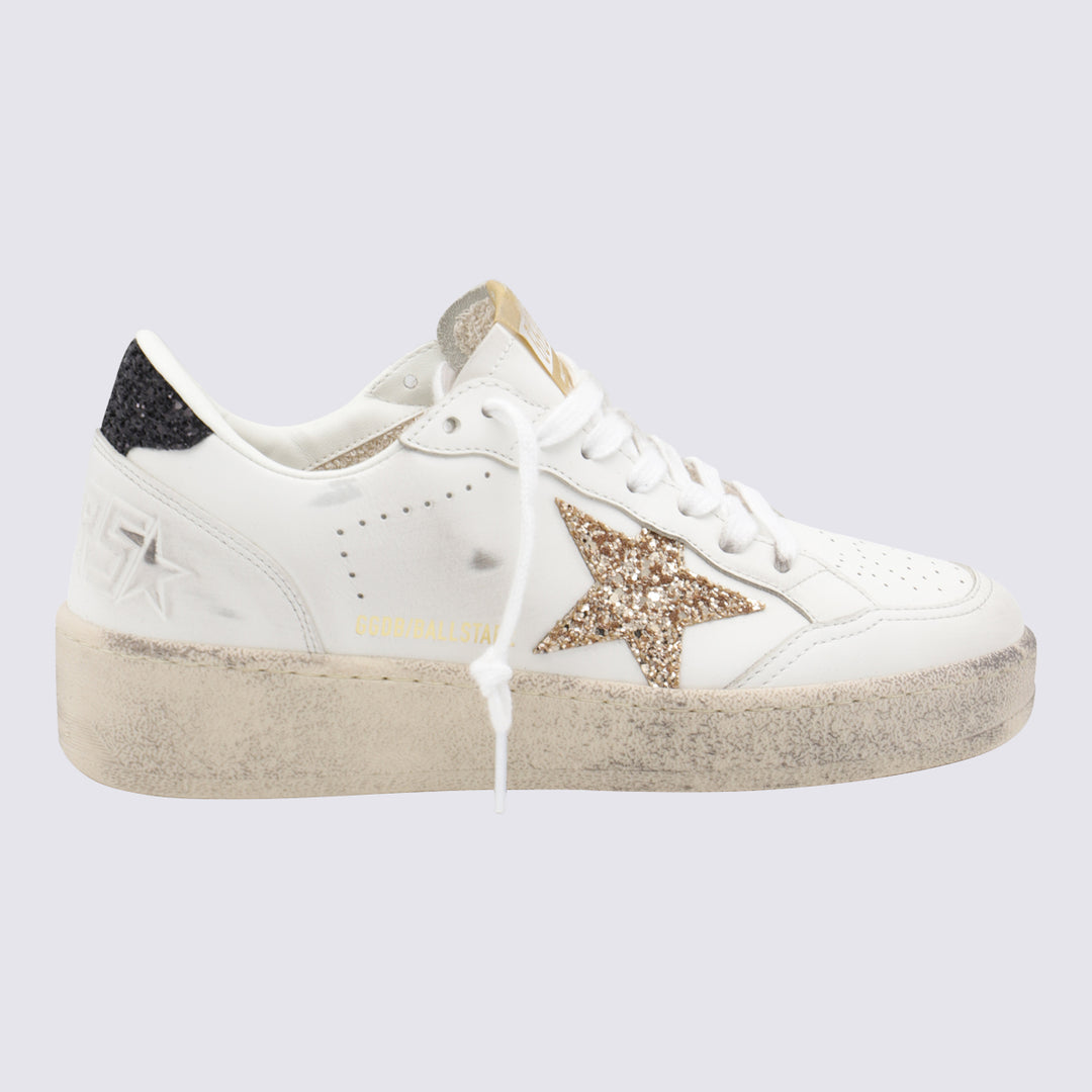 Golden Goose Sneakers - WHITE/GOLD/BLACK | b4b05b50af34eb85fad21c47d1630a48295928e8