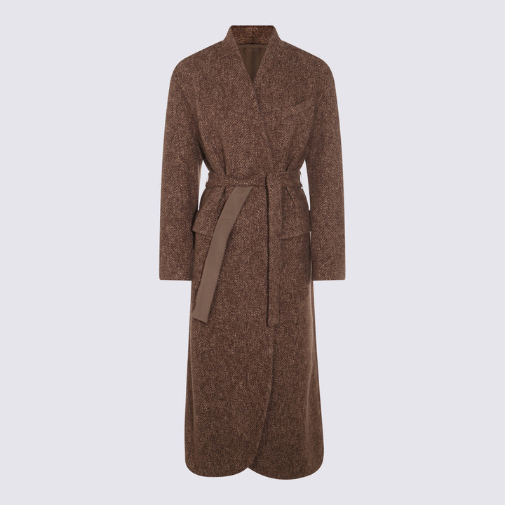 Brunello Cucinelli Coats - Marrone | e2399b7ca2a809076edcf42b58bae394739f762a