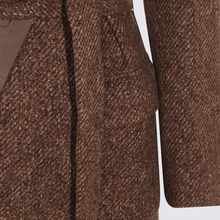 Brunello Cucinelli Coats - Marrone | 5f12b237ec4b4cf5a78b48998508ec4aae0997dd