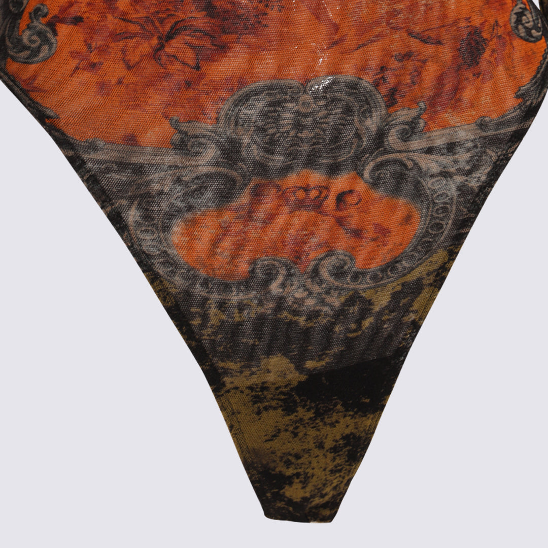 Jean Paul Gaultier Dresses - BLACK/KHAKI/ORANGE | ee3df53ea64aac334ee144d361c2af330f30cf05