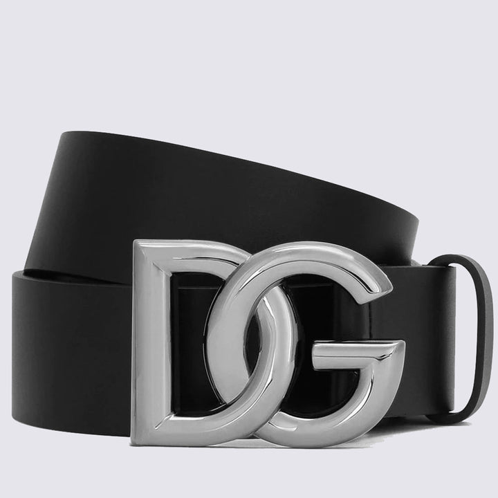Dolce & Gabbana Belts - BLACK/RUTHENIUM | af76c6604f1acd6ca01a9945ce08b1cbfb3c9e53