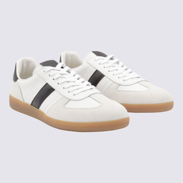 Tom Ford Sneakers - OPTICAL WHITE/WHITE + AMBER | 57d4ba76645b3ec15fb1e0f27b7ee9d78acd9c9b
