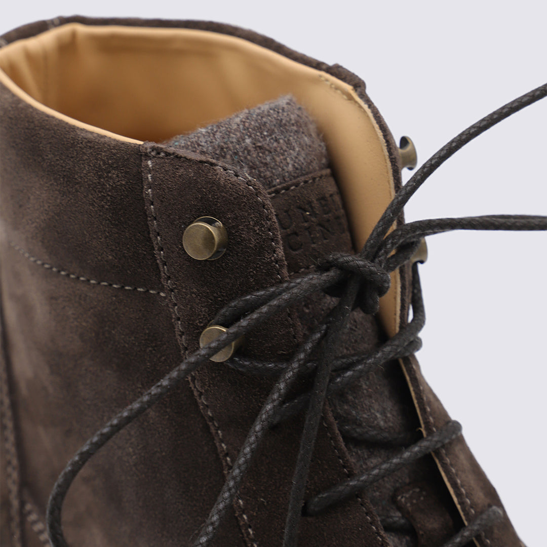 Brunello Cucinelli Boots - Marrone | 8b336029c4db50e838458498ac6970252d35e726