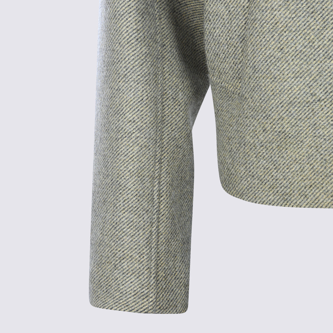 Jil Sander Jackets - Blue and green | e722e0842468bf4bc29145b9989f374ef87293c4