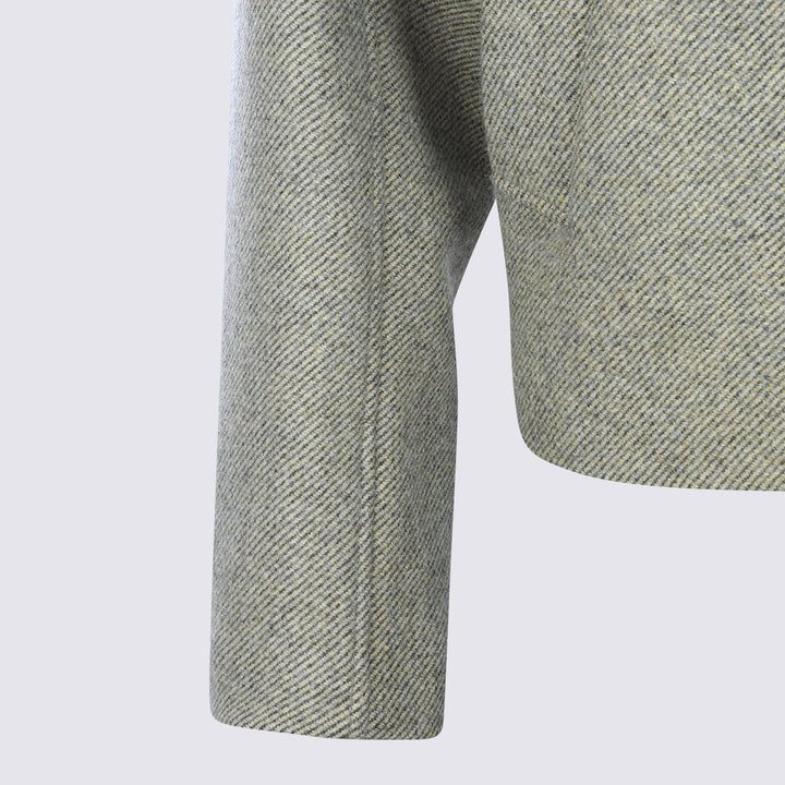 Jil Sander Jackets - Blue and green | e722e0842468bf4bc29145b9989f374ef87293c4