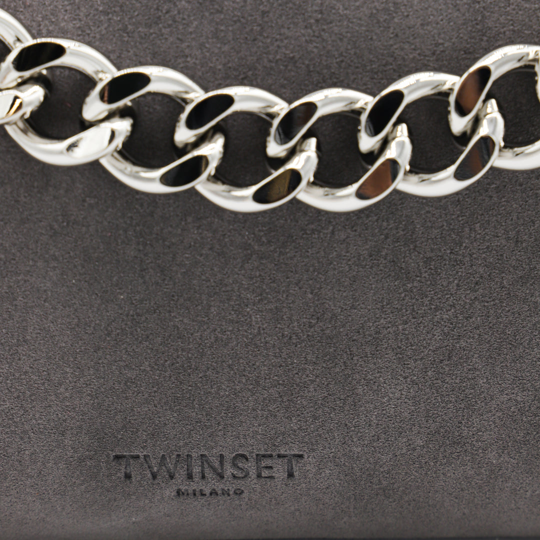 Twin-Set Bags - MEDIUM MELANGE GREY/NICKEL | d3d7332fd47902df6acd16a71b68cdd243125c74