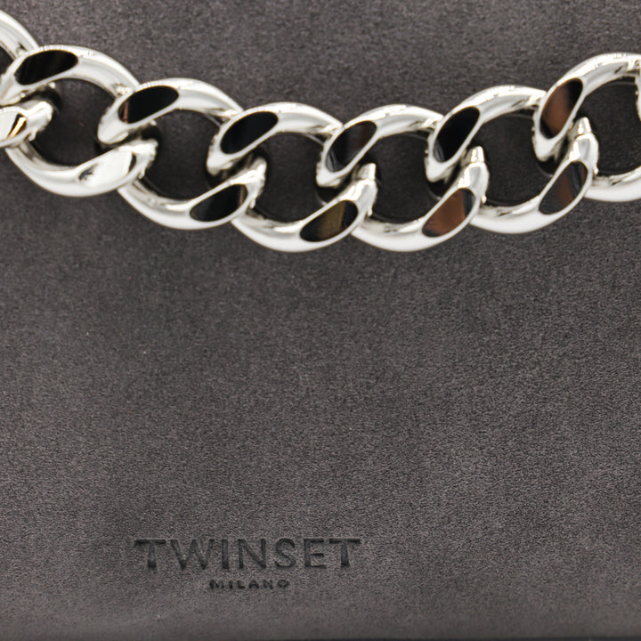 Twin-Set Bags - MEDIUM MELANGE GREY/NICKEL | d3d7332fd47902df6acd16a71b68cdd243125c74