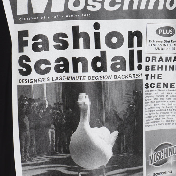 Moschino T-shirts and Polos - Blacks and greys | 90da558171d0461fdaf6dc8c7d8029720a714c6f