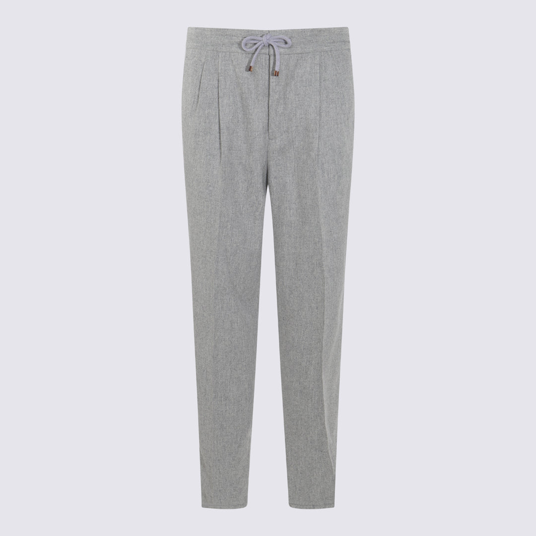 Brunello Cucinelli Trousers - Grigio medio | 14e548f4f83f3d4533910d33bb7185344a64ea5c