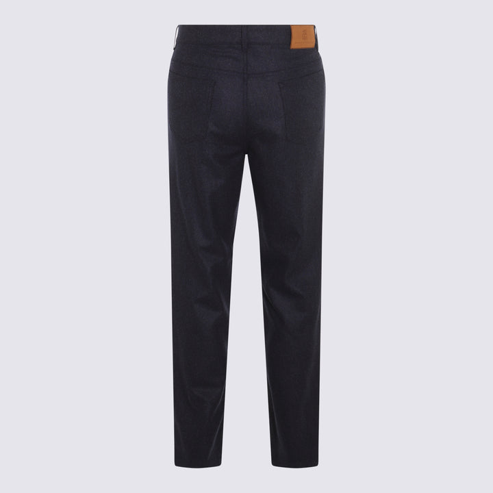 Brunello Cucinelli Trousers - Blue and green | 5c189f145993f9c88764afc0080f4fd2da4f6fb4
