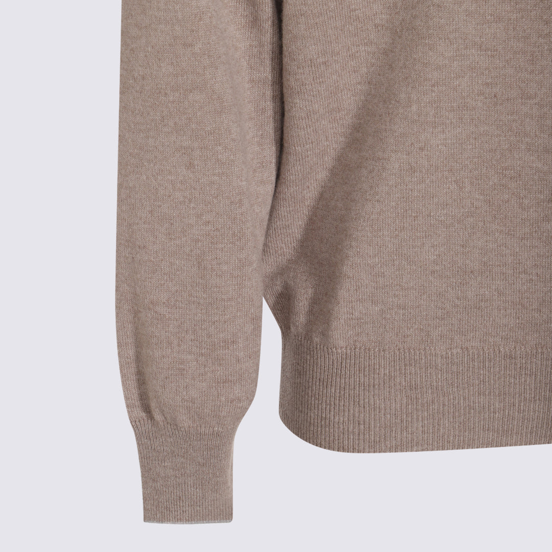 Brunello Cucinelli Sweaters - Corteccia | 232723da89909671c1ba2ea109e20be2f18fa7a5