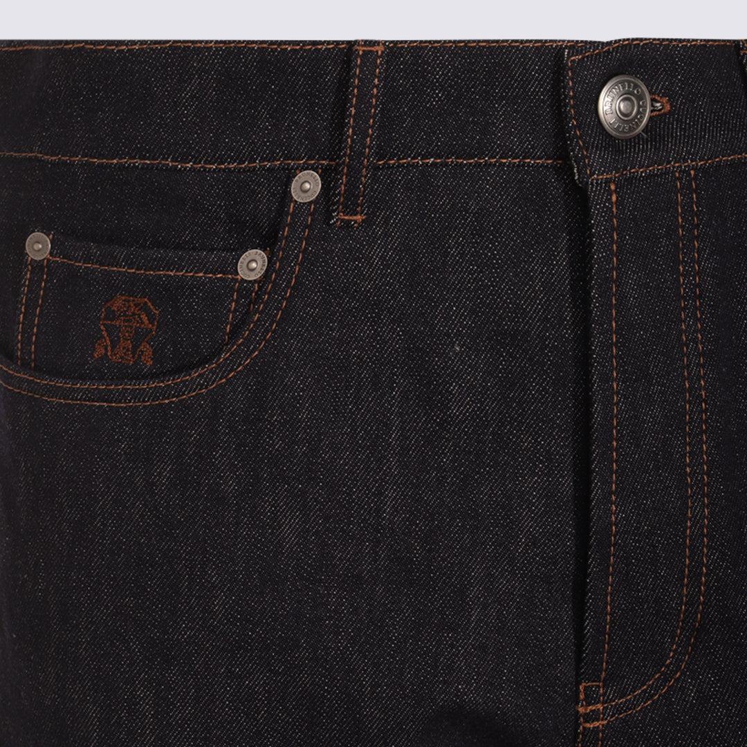 Brunello Cucinelli Jeans - Blue and green | 3d1b210a03a422455dba8d1aaa97aff00db65d7a