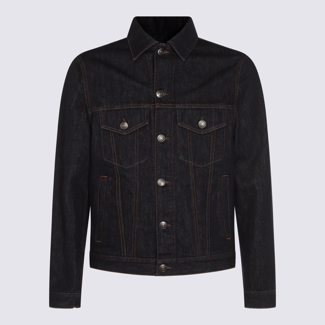 Brunello Cucinelli Jackets - Blue and green | f608a619346b66113e8c441588637b91a9b4e904