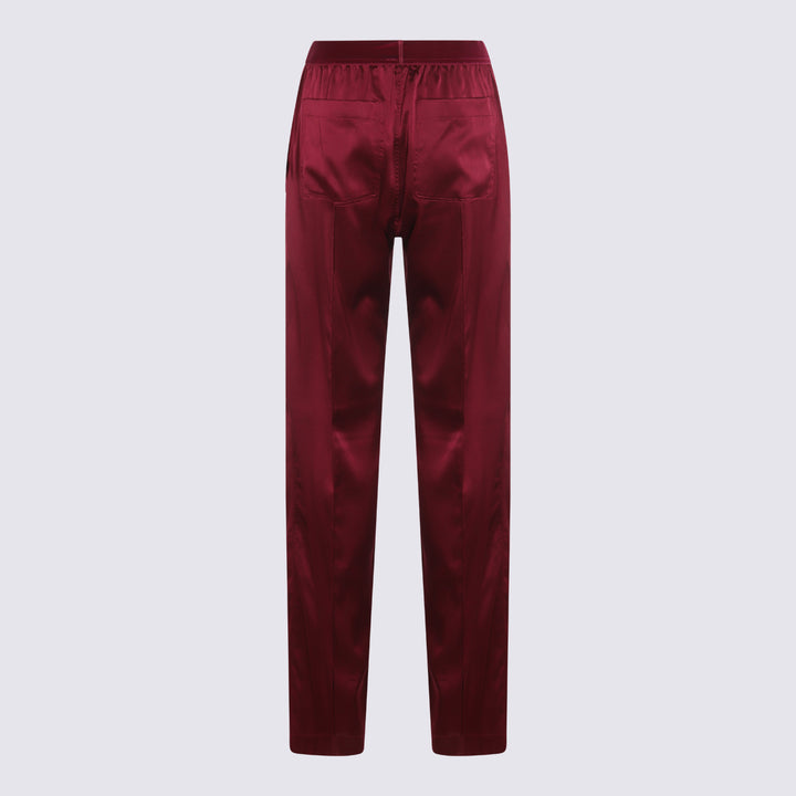 Tom Ford Trousers - DEEP PLUM | 9d00564a9ef53d060ab76765af0c050e6d3ab431