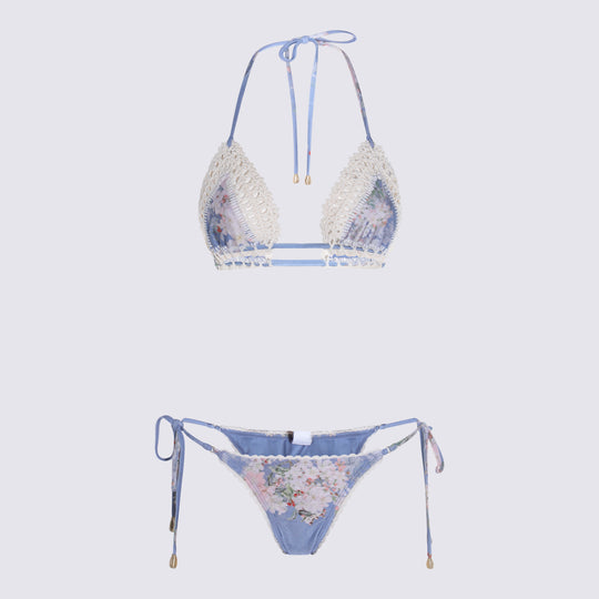 Sea Clothing Tea Blue Botanical Floral