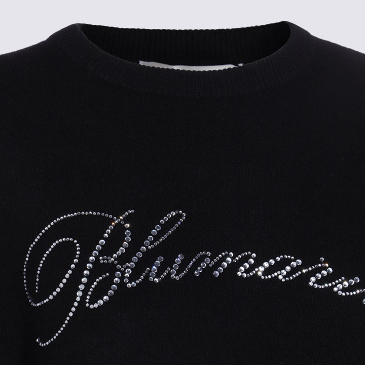 Blumarine Sweaters - Nero | d23df140c02914e0a9067b1577876491f5b96435