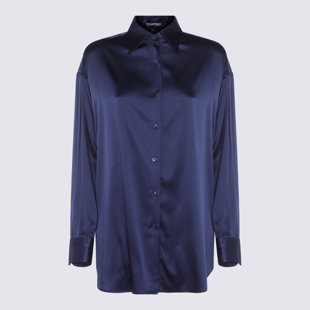 Tom Ford Shirts - Blue and green | ddfe7dacd04e62ed67d637e4f41717c1cfc53adc