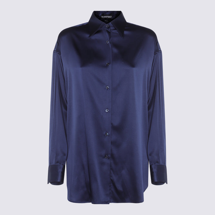 Tom Ford Shirts - Blue and green | ddfe7dacd04e62ed67d637e4f41717c1cfc53adc