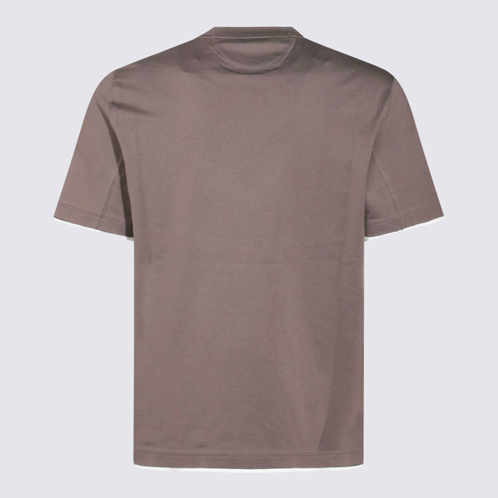 Brunello Cucinelli T-shirts and Polos - Marrone | b3c72349db7e0e2af7567e4f56157fe8637a5aa7