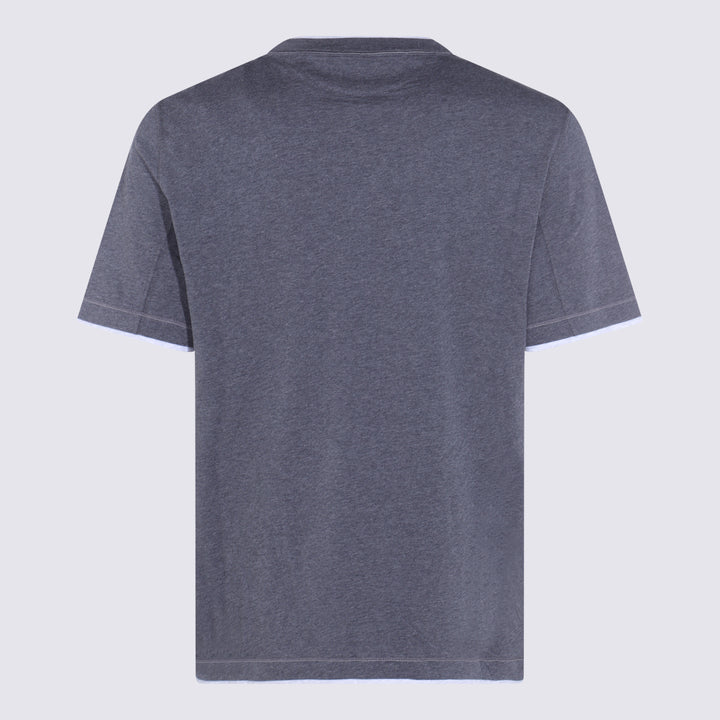 Brunello Cucinelli T-shirts and Polos - Blacks and greys | 0f492cba01c5130fd586094c28dc165897274d73