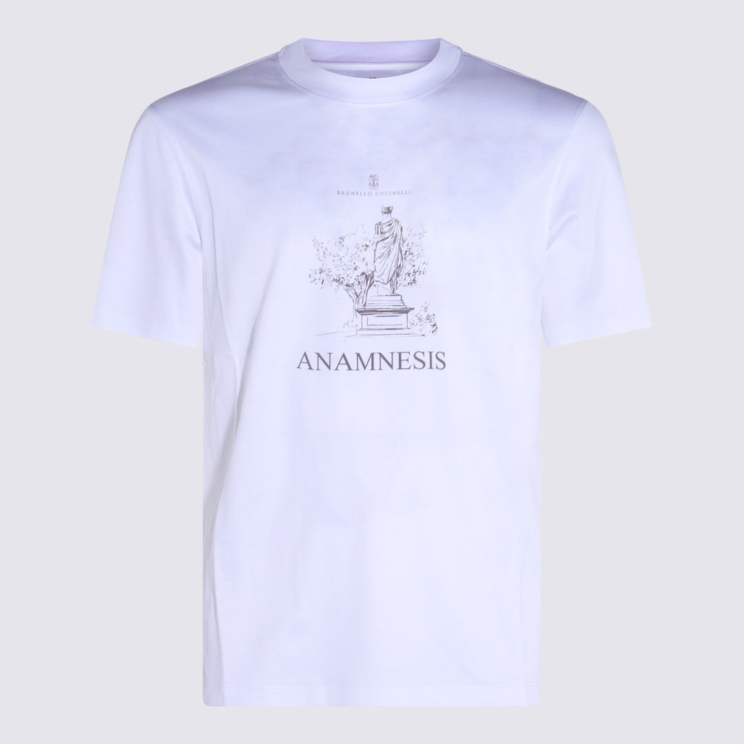 Brunello Cucinelli T-shirts and Polos - Light and natural | 17bb39ee0caafd2a14f3dca959257a261cb83b28