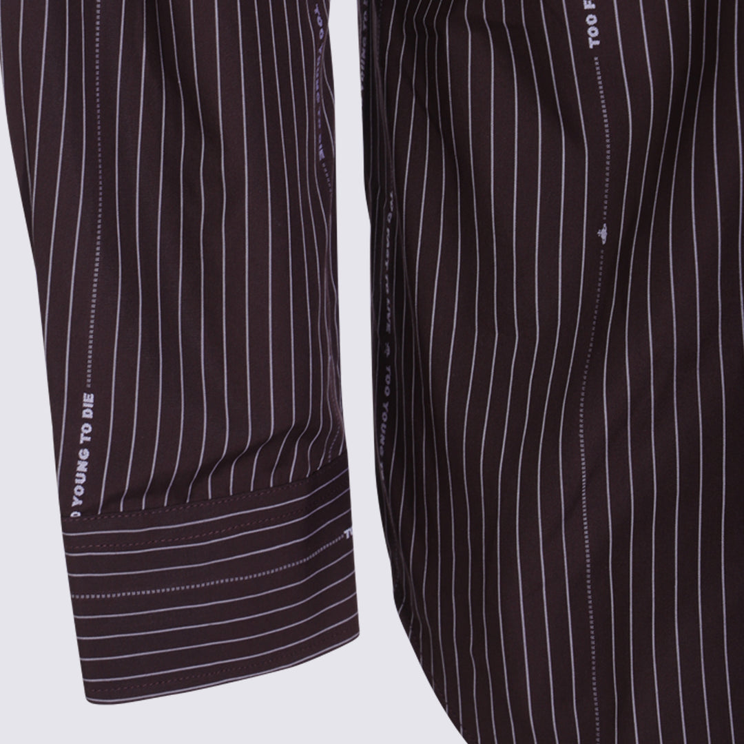 Vivienne Westwood Shirts - Marrone | cfa93d58922c703de1dd74bf76a7f3060de9efef